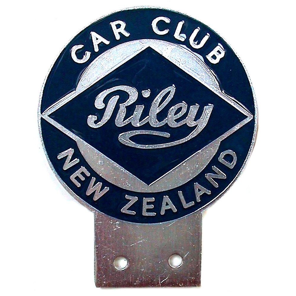 Riley  Car Club New Zealand car badge
